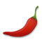 Hot Pepper emoji on LG